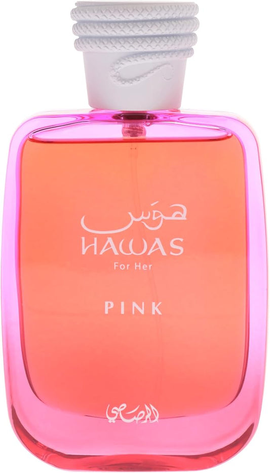 HAWAS PINK FOR HER 100ML – Eau de Parfum | RASASI