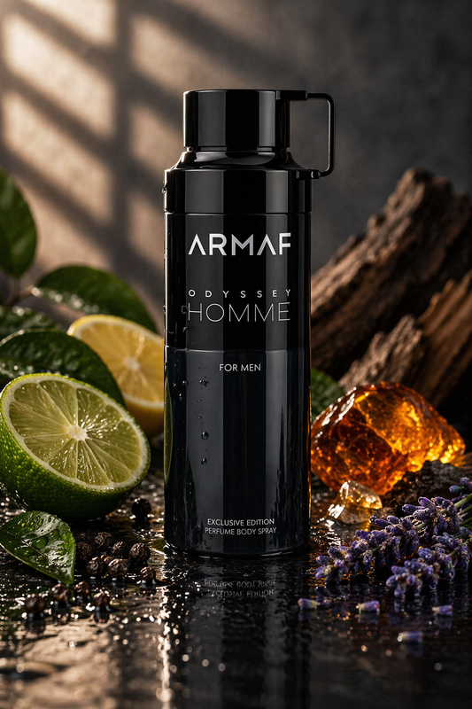 Odyssey Black Homme Deodorant