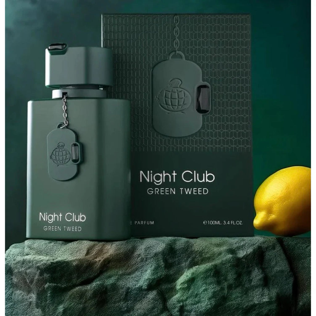 Night Club Green Tweed