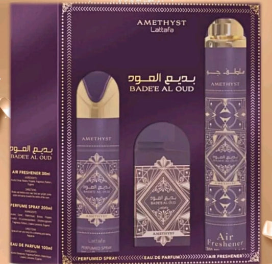 Gift Set Bade Al Oud Amethyst