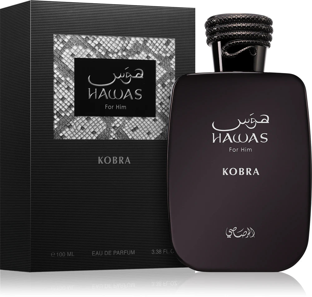 HAWAS KOBRA FOR HIM 100ML – Eau de Parfum | RASASI