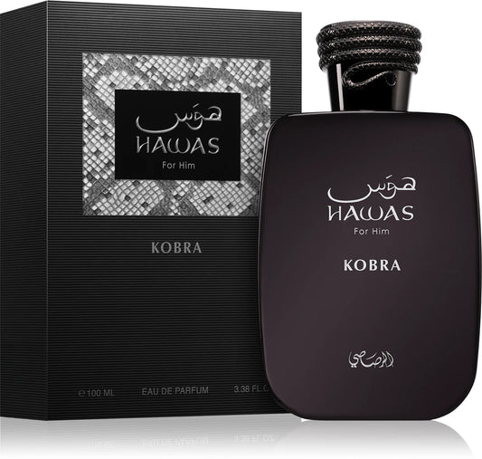 HAWAS KOBRA FOR HIM 100ML – Eau de Parfum | RASASI
